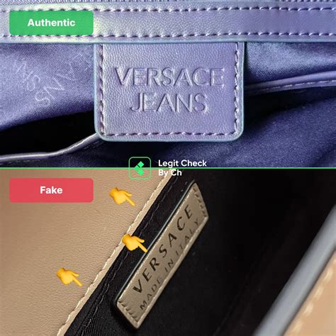 versace bag authentication